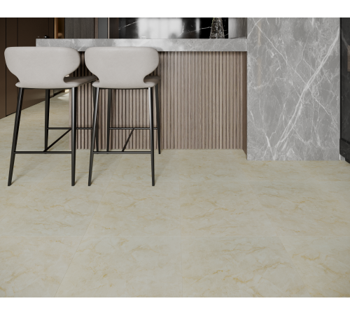 LVT Art East 758 ATS, Оникс Крема, 457,2х457,2х2.5 мм (16 шт/3,344 м2)