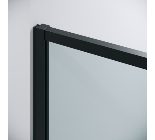 Душевое ограждение Grossman Galaxy 100.K33.01.100.21.00-200.K33.01.80.21.00 (100х80х195) раздвижная,черный матовый,стекло прозрачное