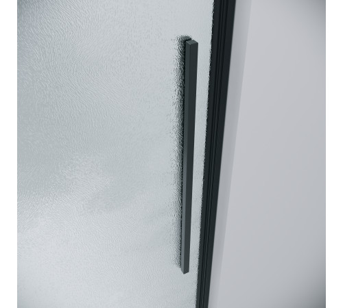 Душевое ограждение Grossman Galaxy 100.K33.01.120.21.02-200.K33.01.70.21.02 (120х70х195) раздвижная(левая),черный матовый,стекло шиншилла