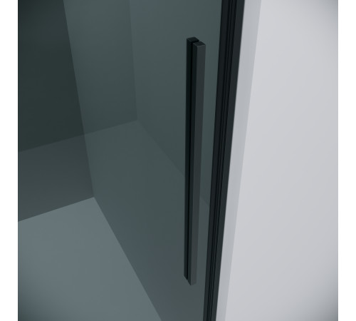 Душевое ограждение Grossman Galaxy 100.K33.01.110.21.10-200.K33.01.90.21.10 (110х90х195) раздвижная,черный матовый,стекло тонированное