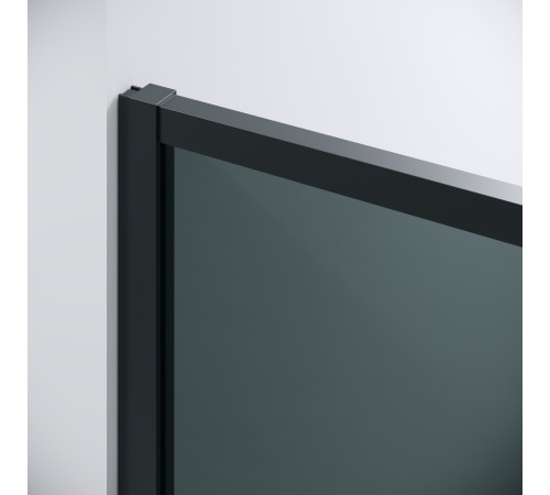 Душевое ограждение Grossman Galaxy 100.K33.01.110.21.10-200.K33.01.90.21.10 (110х90х195) раздвижная,черный матовый,стекло тонированное