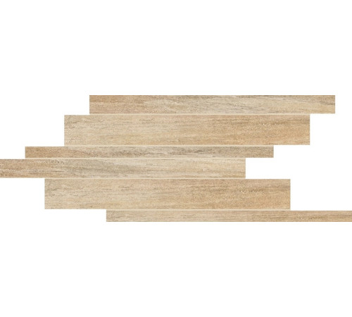 Walks 1.0 Beige Modulo Listello Sfalstato Soft 21x40