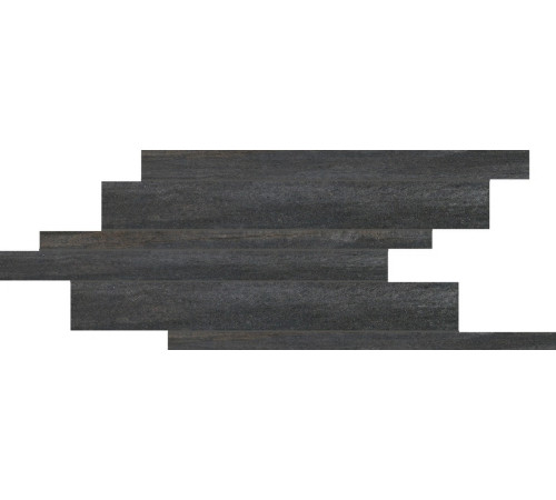 Walks 1.0 Black Modulo Listello Sfalstato Soft 21x40