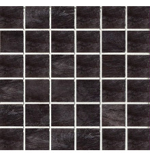 Mosaico Ardoise Noir Grip 30x30
