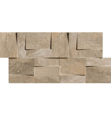 Ardoise Modulo Muretto 3d Ecru 30x30