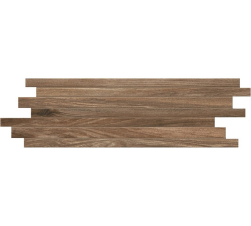 Wooden Tile Walnut Modulo Sfalstato Nat 20x60