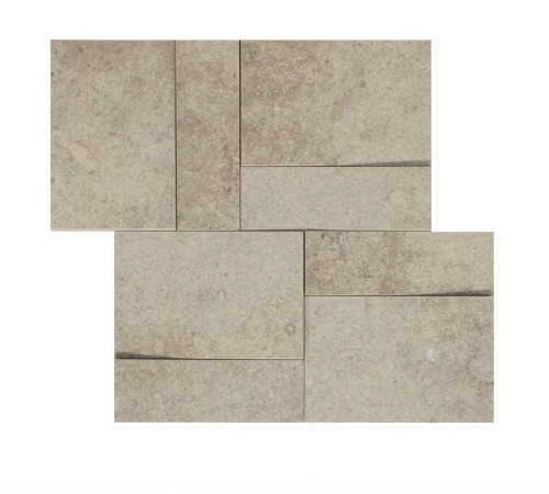 La Roche Ecru Mod.Muretto 3d 30x30