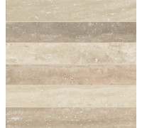 Timeless Travertino Mos 3d Lucido 30x30
