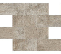 La Roche Ecru 7.5x15 6mm 30x30 Muretto