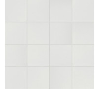 B&W Marble White High-Glossy 6 Mm 7,5x7,5 Mos 30x30