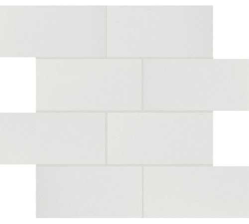 B&W Marble White High-Glossy 6 Mm 7,5x15 Muretto 30x30
