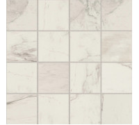 Stones & More 2.0 Calacatta Glossy 6 Mm Mos 7.5x7.5 30x30