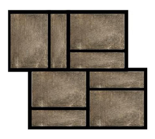Matieres Rex Brun Mod.Muretto 3d 30x30
