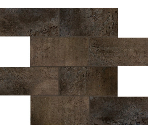 Flowtech Aged Bronze Nat. 6 Mm 7,5x15 Muretto 30x30