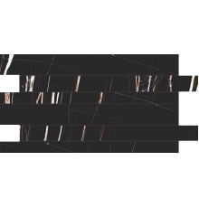 Stones & More 2.0 Sahara Noir Matte Listello Sfalsato 30x60
