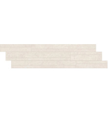 Elemental Stone White Sandstone Listello Sfalsato Nat Lucido 15x60