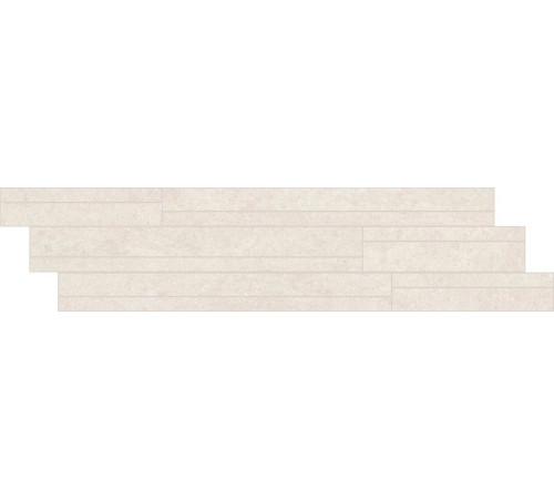 Elemental Stone White Sandstone Listello Sfalsato Nat Lucido 15x60