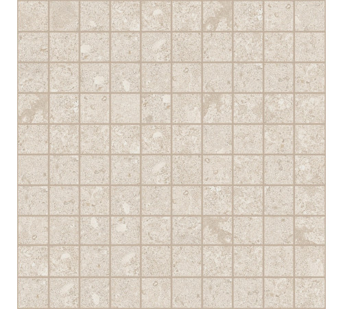 Elemental Stone White Limestone 3x3 Mos Nat 30x30