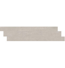 Elemental Stone Grey Limestone Listello Sfalsato Nat Lucido 15x60