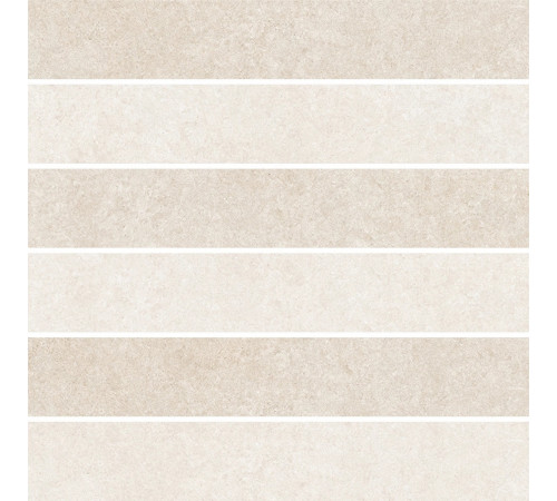 Elemental Stone White Sandstone Mos 3d Nat 30x30