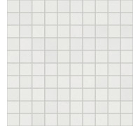 B&W Marble White Hglossy Mosaico 3x3 30x30