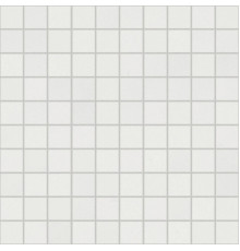 B&W Marble White Hglossy Mosaico 3x3 30x30