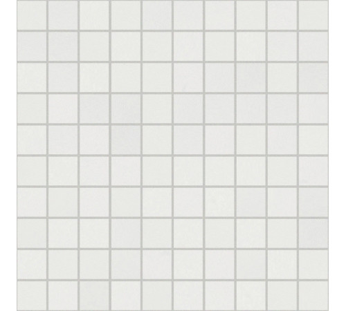 B&W Marble White Hglossy Mosaico 3x3 30x30