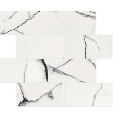 B&W Marble Breach Mat 6 Mm Muretto Sf 7,5x15 30x30