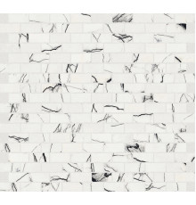 B&W Marble Breach Hglossy 6 Mm Mos 1,5x3 30x30