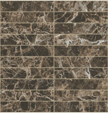 Bijoux Marron Imperial Glossy Mosaico 3x15 30x30