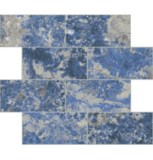 Bijoux Sodalite Bleu Glossy 6mm Muretto 7.5x15 30x30