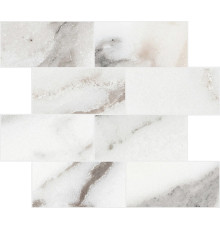 Origines Rex Argent Glossy 6mm Muretto 7.5x15 30x30