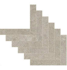 Biotech Herringbone Lapis Greige 6 Mm 45x70