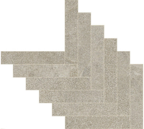 Biotech Herringbone Lapis Greige 9 Mm 45x70