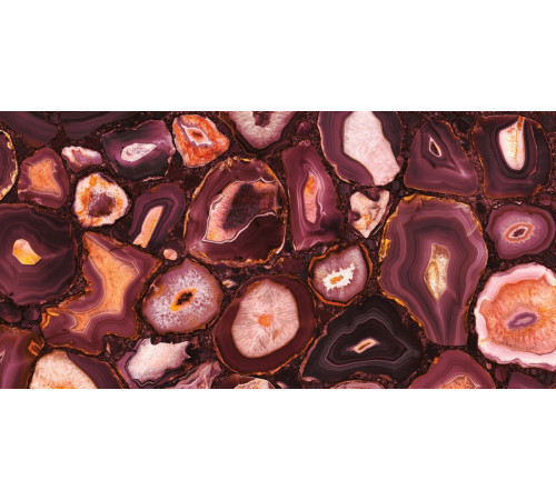 Mystic Luxe Claret Gold Glossy 6 Mm60x120