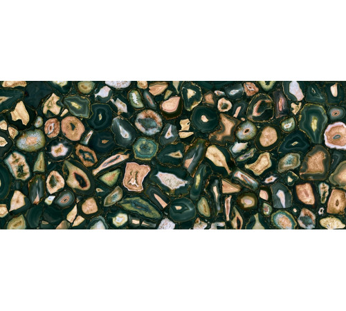 Mystic Luxe Viridian Gold Satin 6 Mm 120x280