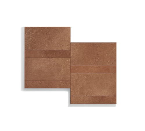 Sensi Terre Mattone Nat Tav+List 30x40