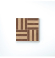 Sensi Terre Amaranto+Rosat Nat Intreccio 30x30