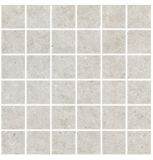 Beren Light Grey Mosaic 55 Natural 30x30