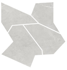 Allure Deco Mosaic Light Grey Soft 60x60