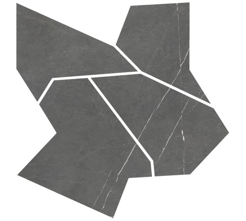 Allure Deco Mosaic Anthracite Anti-Slip 60x60