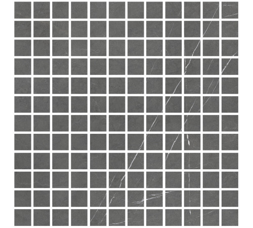 Allure Mosaic 25 Anthracite Anti-Slip 30x30