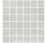 Allure Mosaic 55 Light Grey Soft 30x30