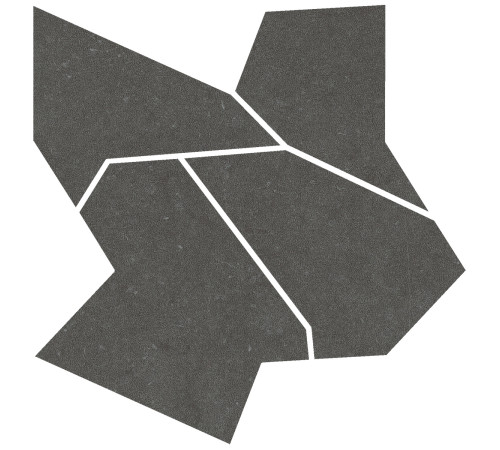 Noon Deco Mosaic Anthracite Soft 60x60