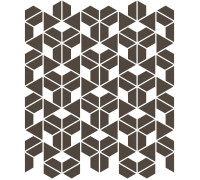 Cava Brown Mosaic. A. 22.8x27.8
