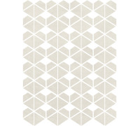 Cava White Mosaic. D. 22.8x27.1
