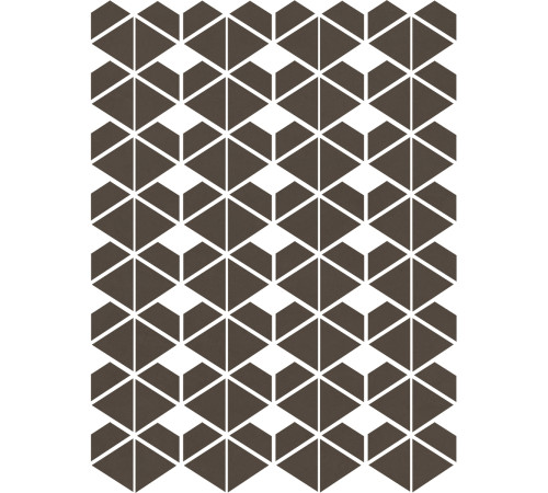 Cava Brown Mosaic. D. 22.8x27.1