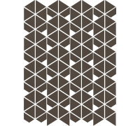 Cava Brown Mosaic. E. 22.8x27.8