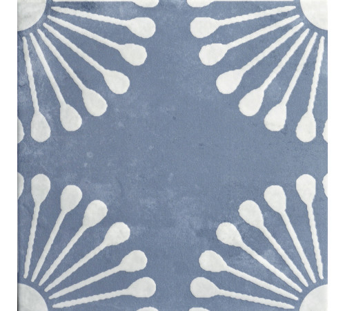 Palmas Blue Decor 1 20x20