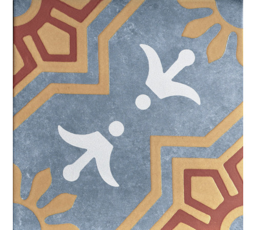 Palmas Blue Decor 2 20x20